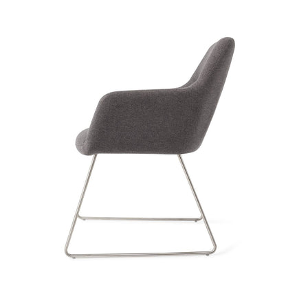 Kinko Dining Chair Shadow Slide Steel