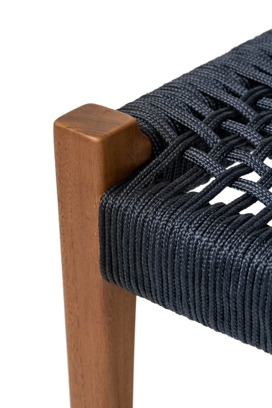 Kuwana Outdoor Chair Indigo Weave  Amber