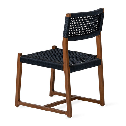 Kuwana Outdoor Chair Indigo Weave  Amber