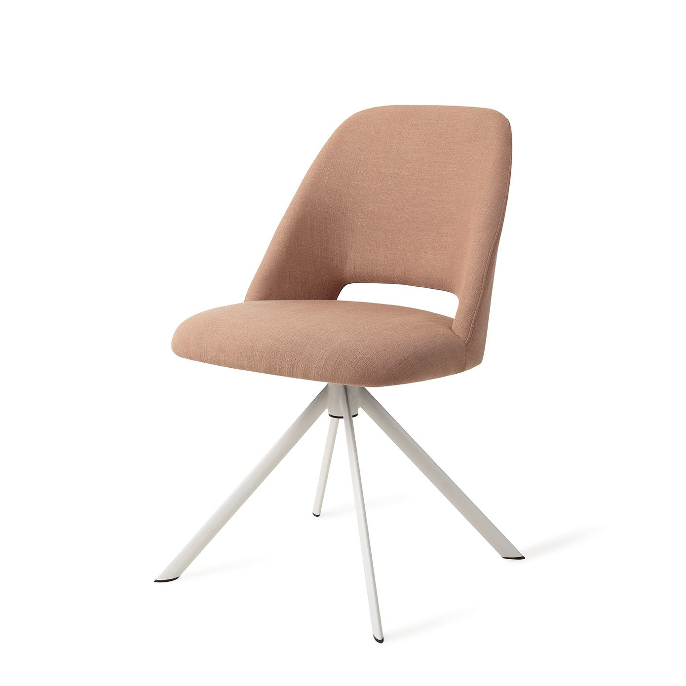 Sasue Dining Chair Luster Liver Revolve White