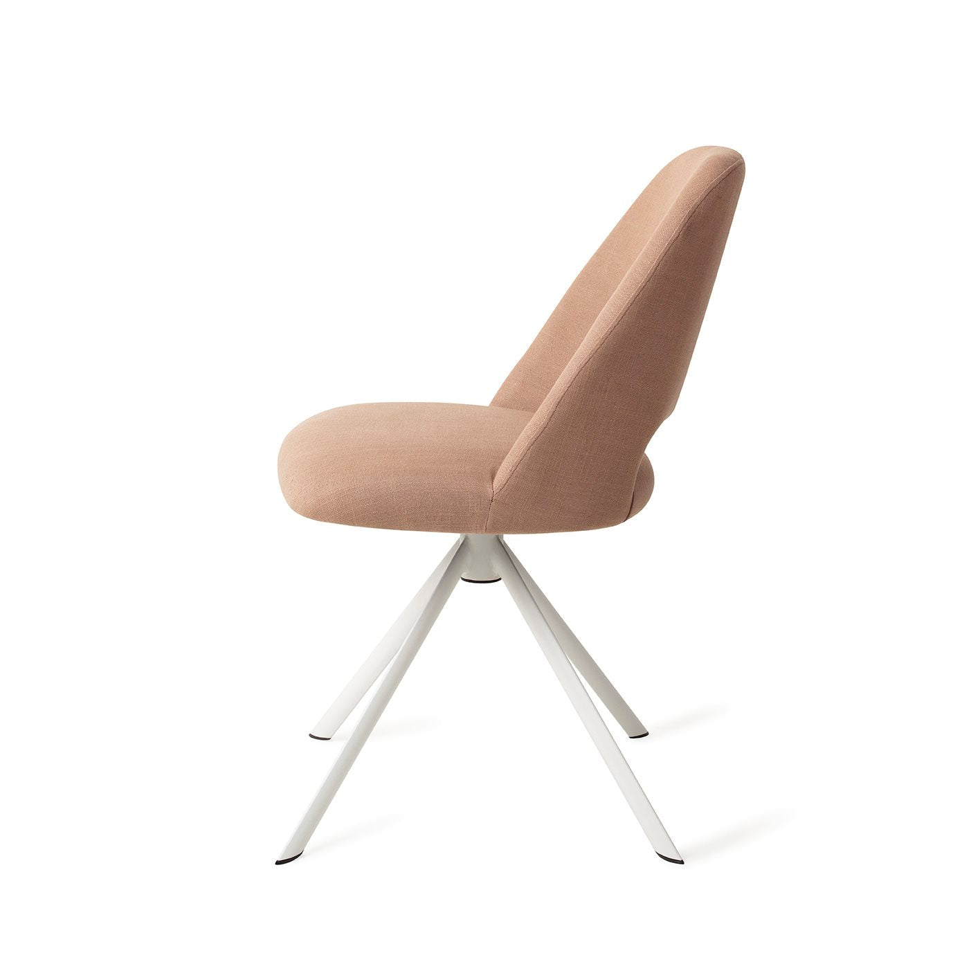 Sasue Dining Chair Luster Liver Revolve White