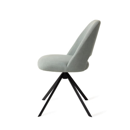 Sasue Dining Chair Sure Azure Revolve Black