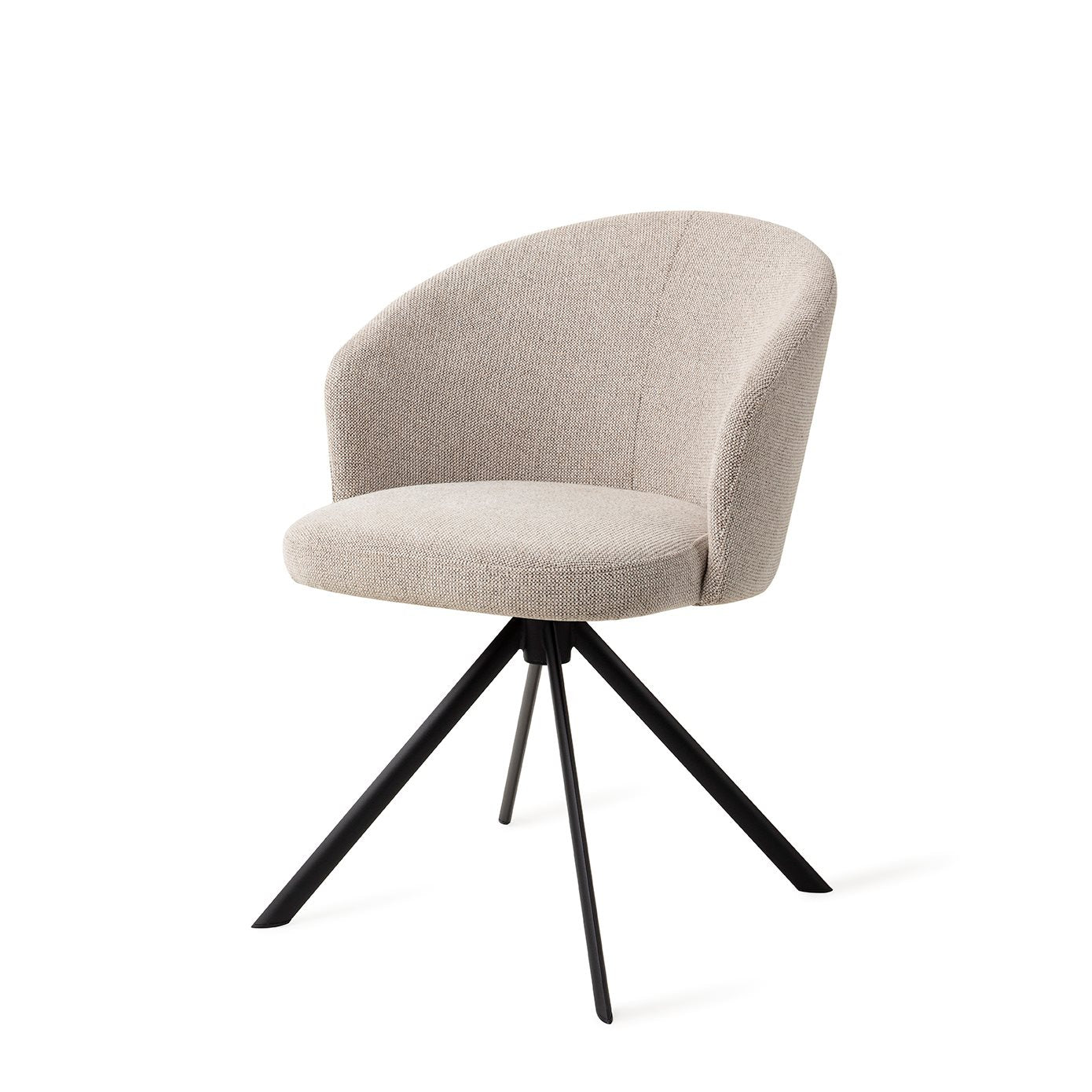 Niimi Dining Chair Pure Pale Revolve Black