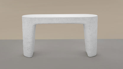 Tievanne Console Table Ivory