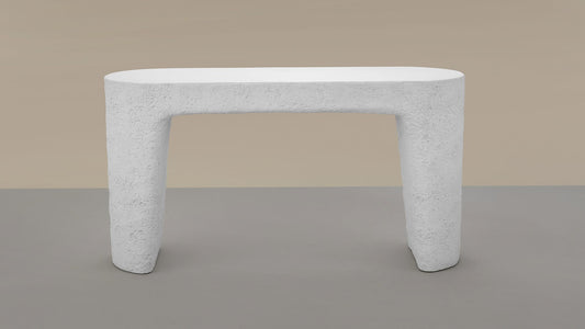 Tievanne Console Table Ivory