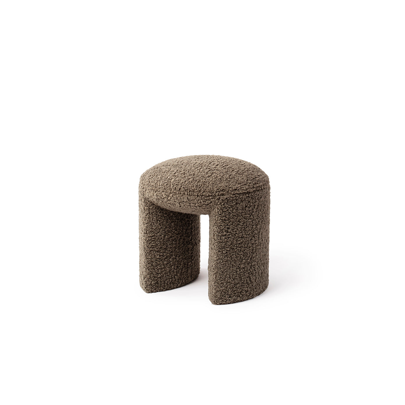 Nachii Ottoman Plush Moss