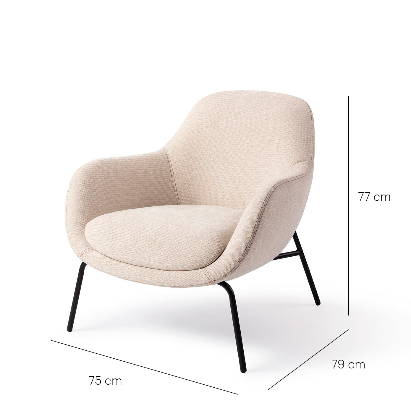 Ugo Accent Chair Cosmic Latte