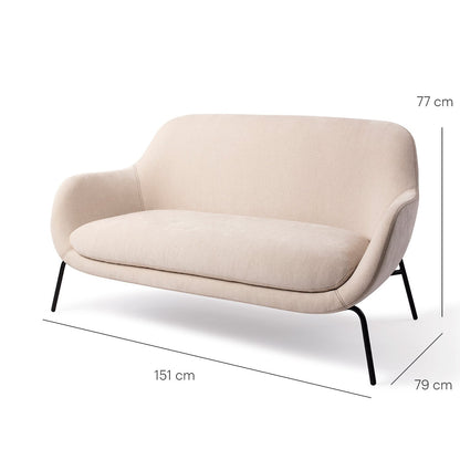 Ugo Sofa Cosmic Latte 2 Seater