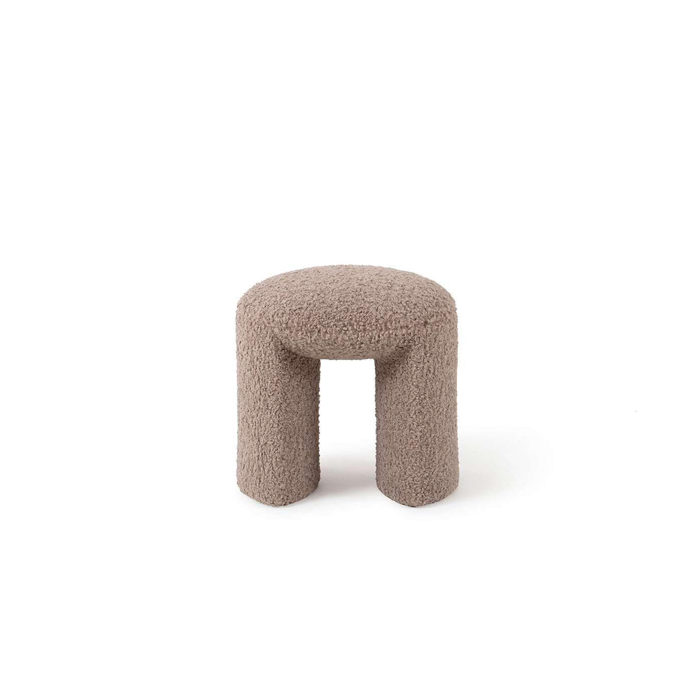 Nachii Ottoman Plush Mud