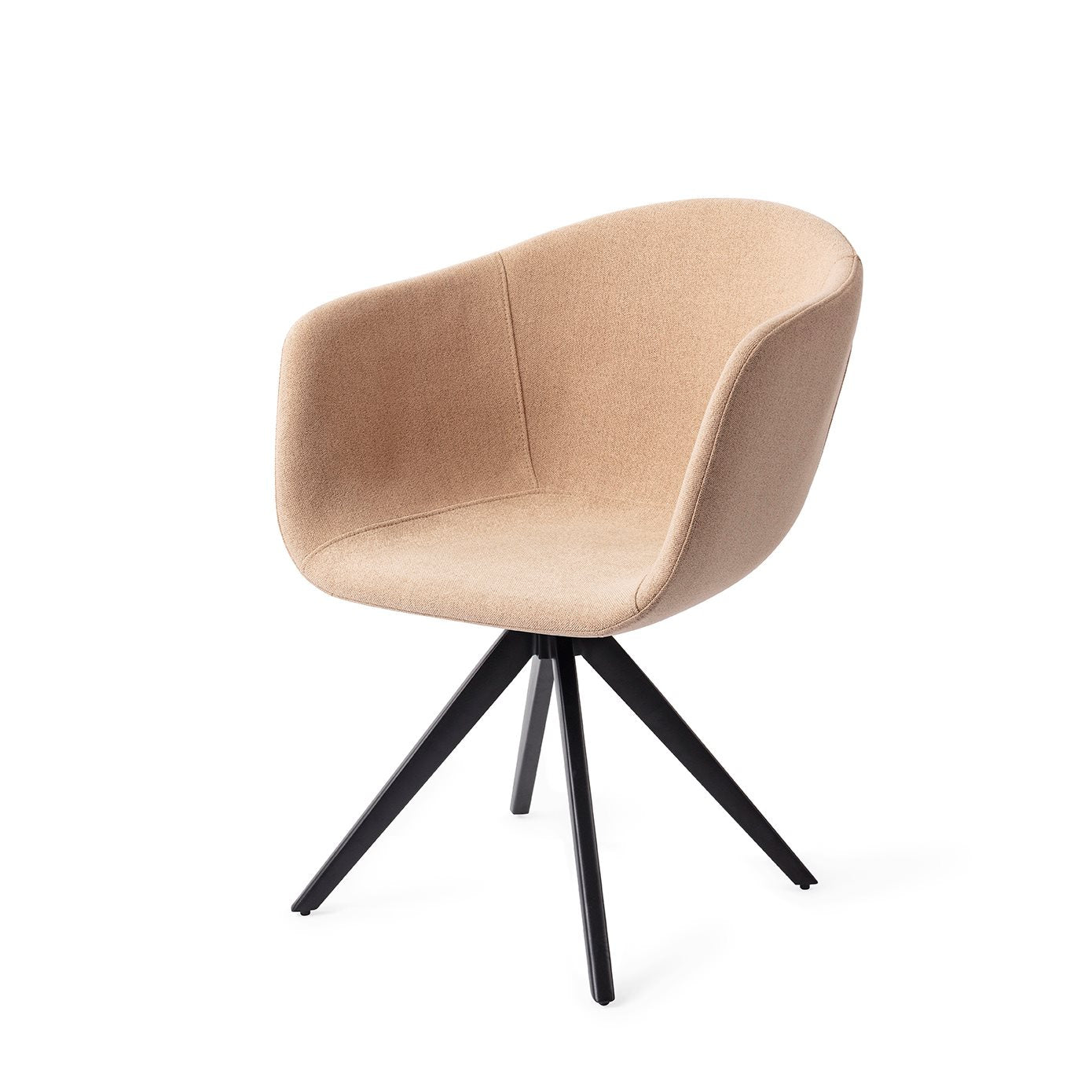 Yuni Dining Chair Barely Blush Turn Black