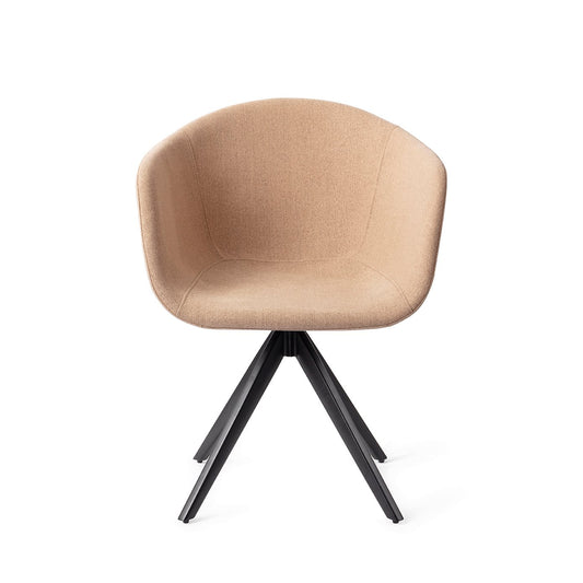 Yuni Dining Chair Barely Blush Turn Black