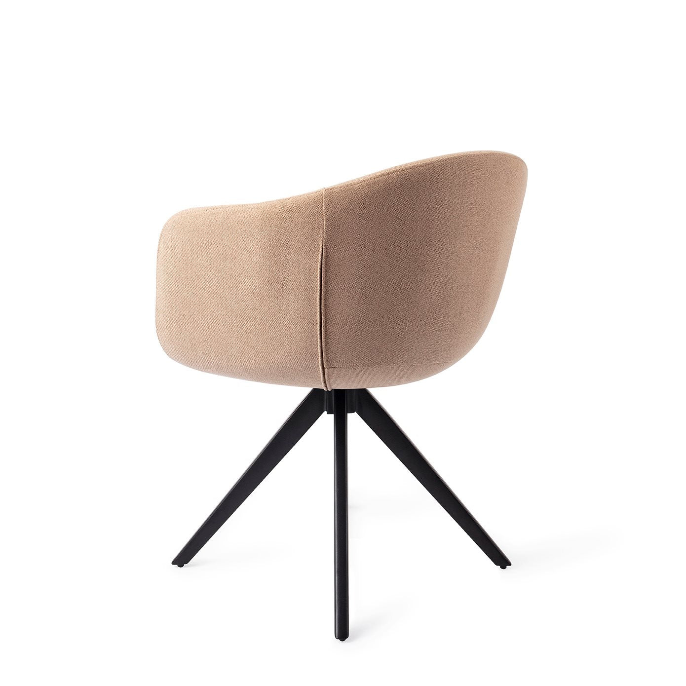 Yuni Dining Chair Barely Blush Turn Black