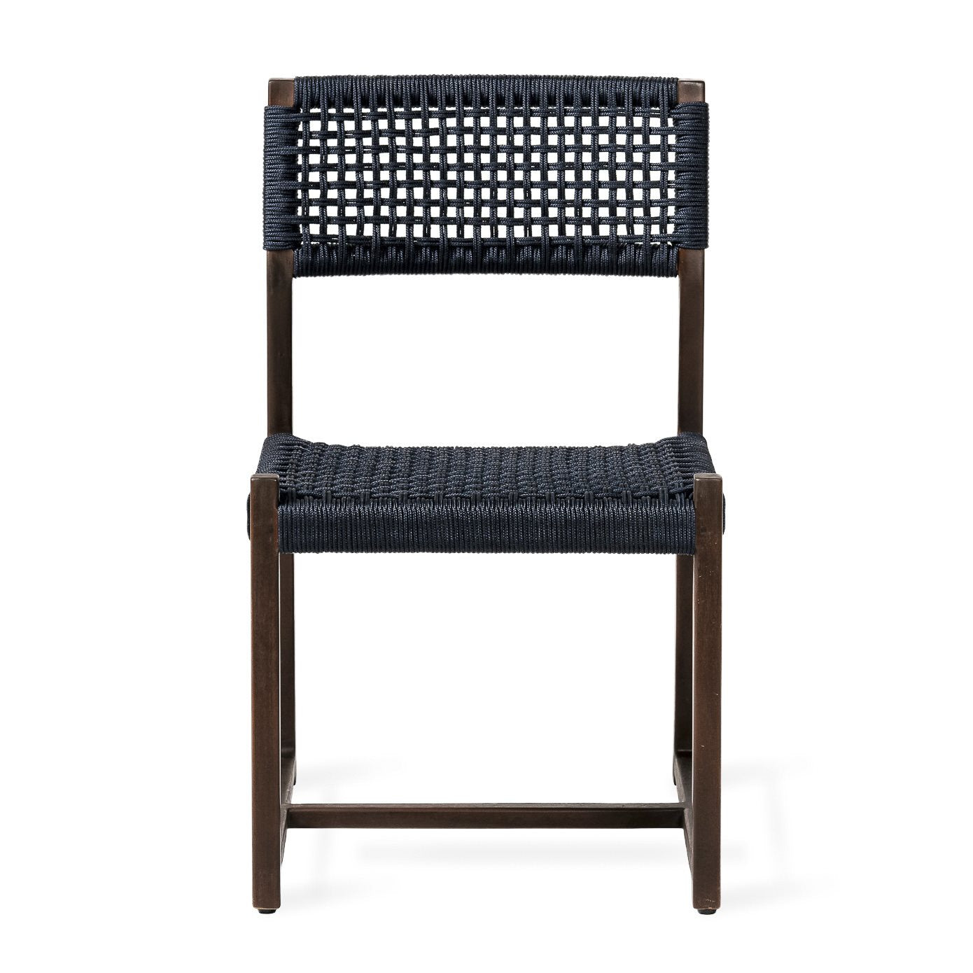 Kuwana Outdoor Chair Indigo Weave  Espresso