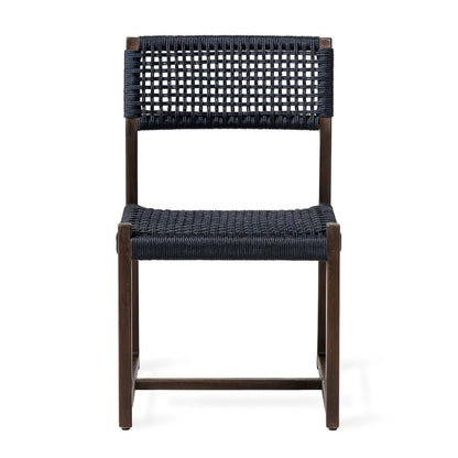 Kuwana Outdoor Chair Indigo Weave  Espresso