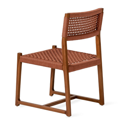 Kuwana Outdoor Chair Cinnamon Weave  Amber