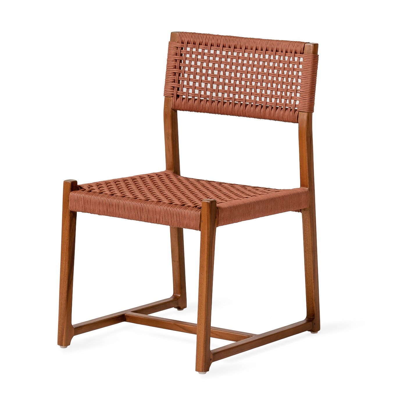 Kuwana Outdoor Chair Cinnamon Weave  Amber