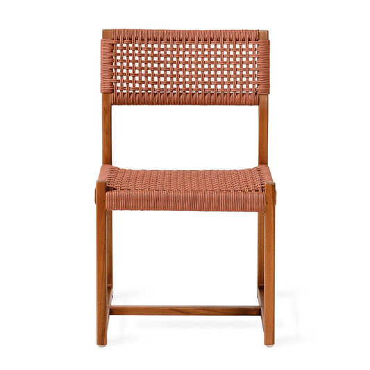 Kuwana Outdoor Chair Cinnamon Weave  Amber