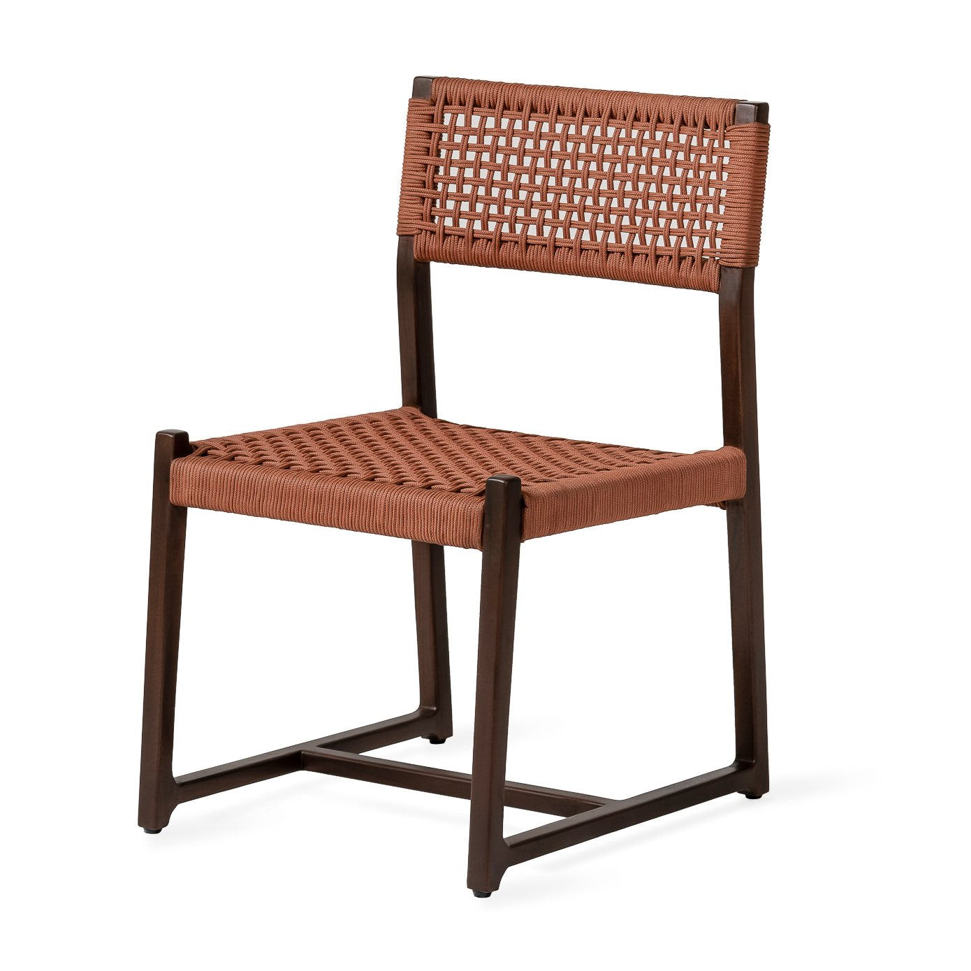 Kuwana Outdoor Chair Cinnamon Weave  Espresso