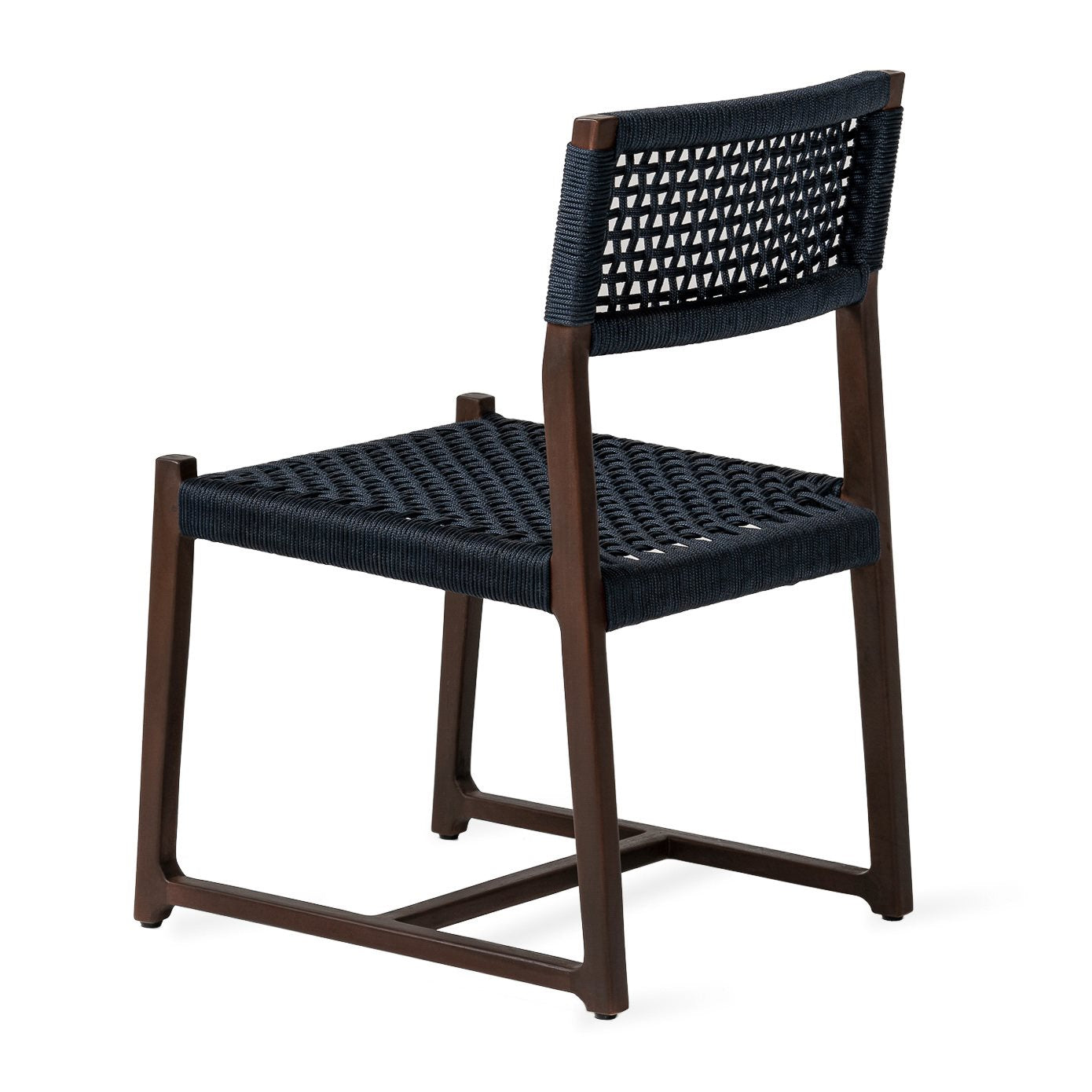 Kuwana Outdoor Chair Indigo Weave  Espresso