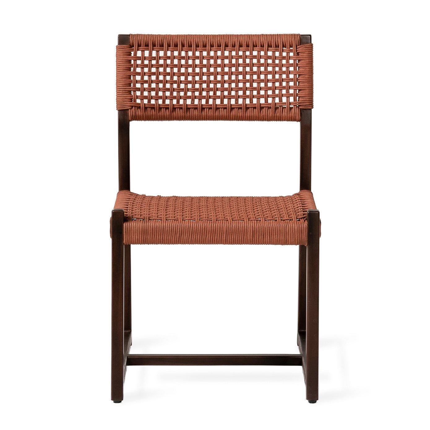 Kuwana Outdoor Chair Cinnamon Weave  Espresso