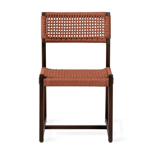 Kuwana Outdoor Chair Cinnamon Weave  Espresso