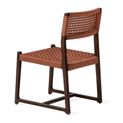 Kuwana Outdoor Chair Cinnamon Weave  Espresso