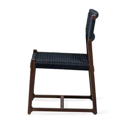 Kuwana Outdoor Chair Indigo Weave  Espresso