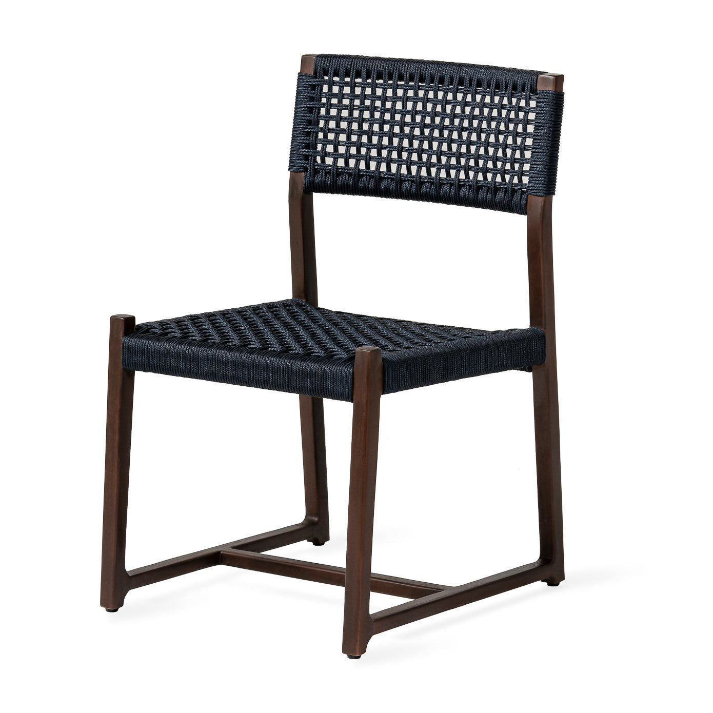Kuwana Outdoor Chair Indigo Weave  Espresso