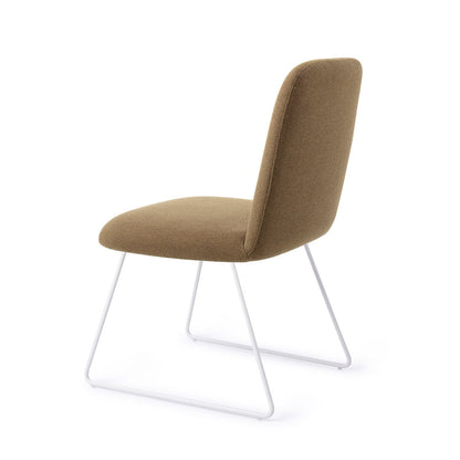 Taiwa Dining Chair Willow Slide White