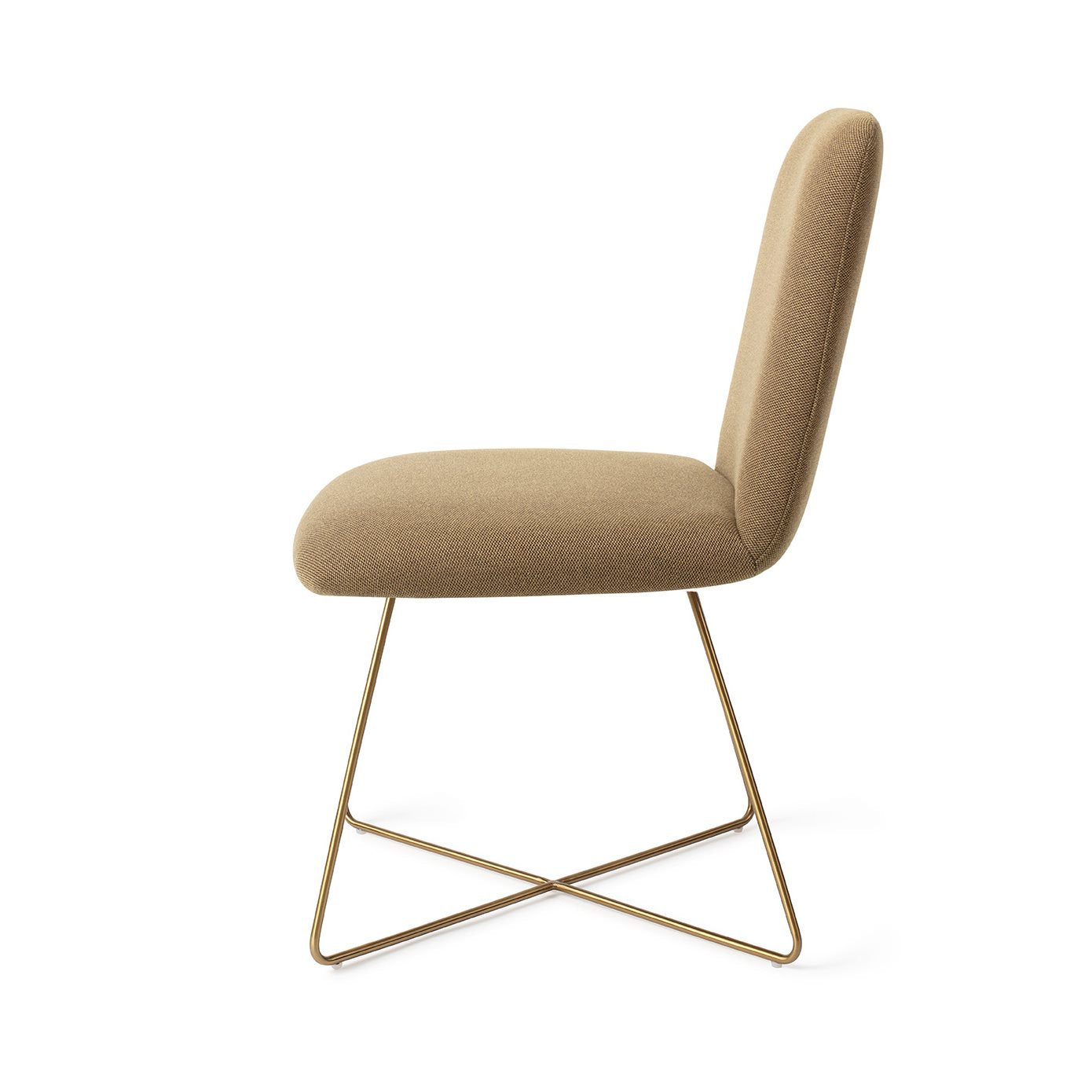 Taiwa Dining Chair Willow Cross Gold