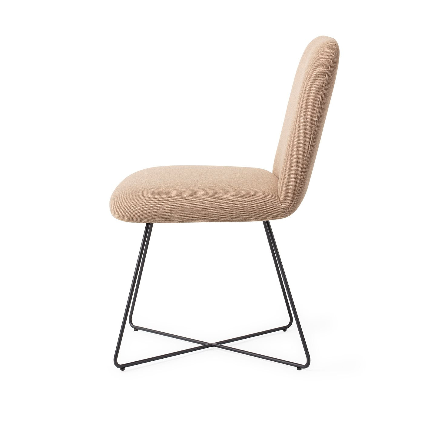 Taiwa Dining Chair Whisper Wheat Cross Black