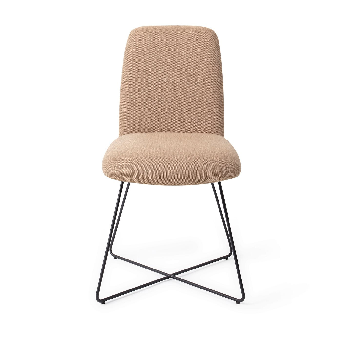 Taiwa Dining Chair Whisper Wheat Cross Black