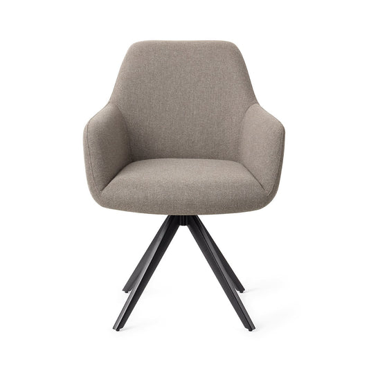 Hiroo Dining Chair Foggy Fusion Turn Black