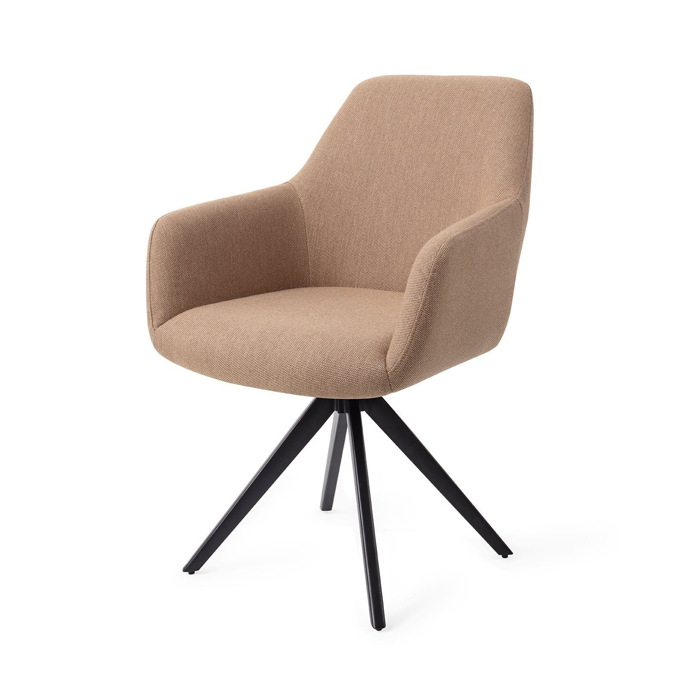 Hiroo Dining Chair Whisper Wheat Turn Black