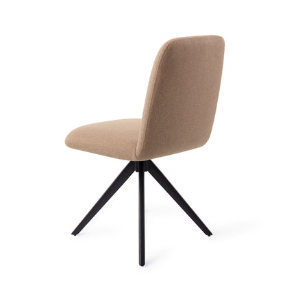 Taiwa Dining Chair Whisper Wheat Turn Black