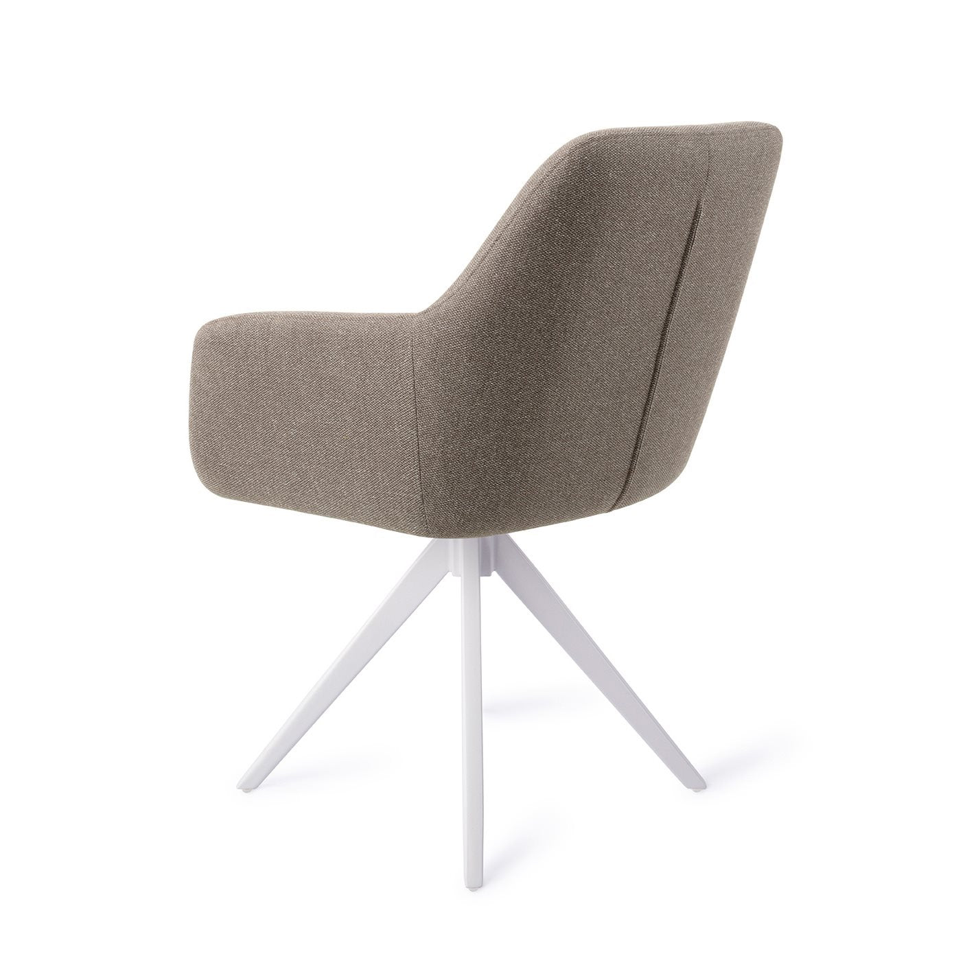 Hiroo Dining Chair Foggy Fusion Turn White
