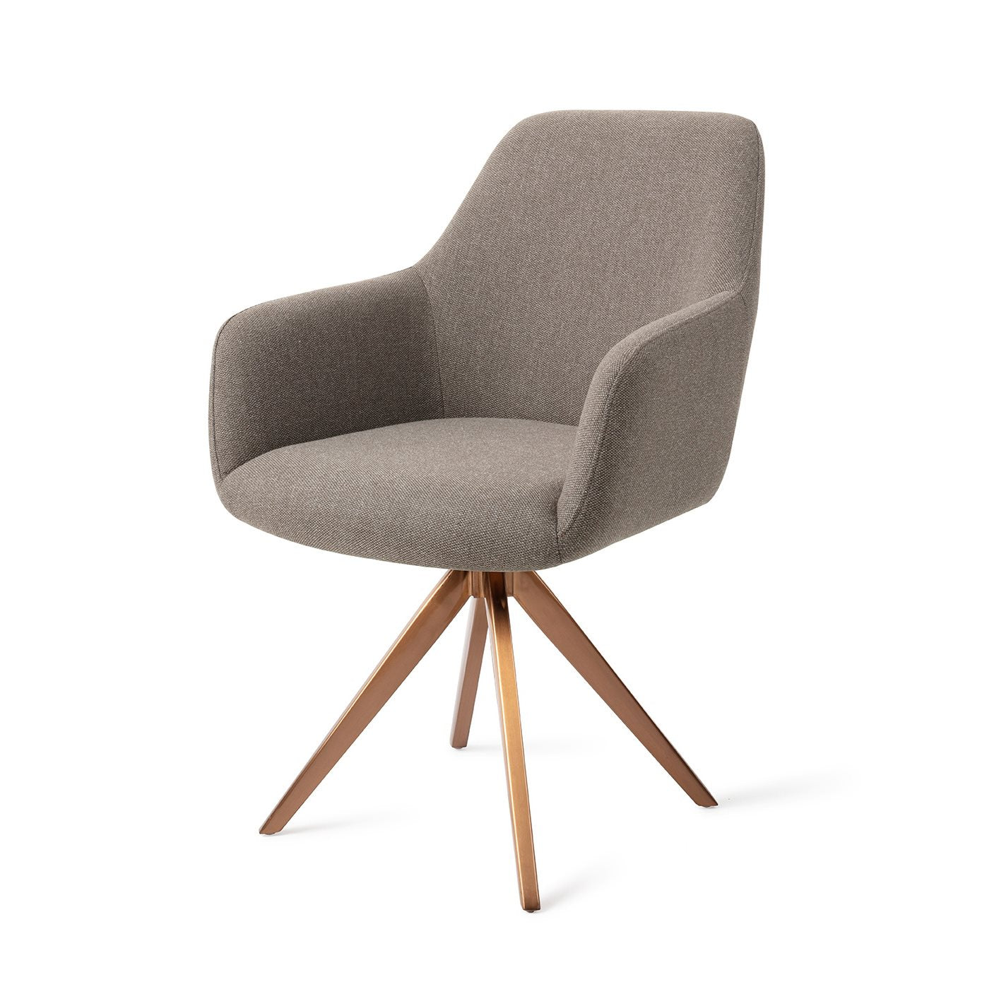 Hiroo Dining Chair Foggy Fusion Turn Rose