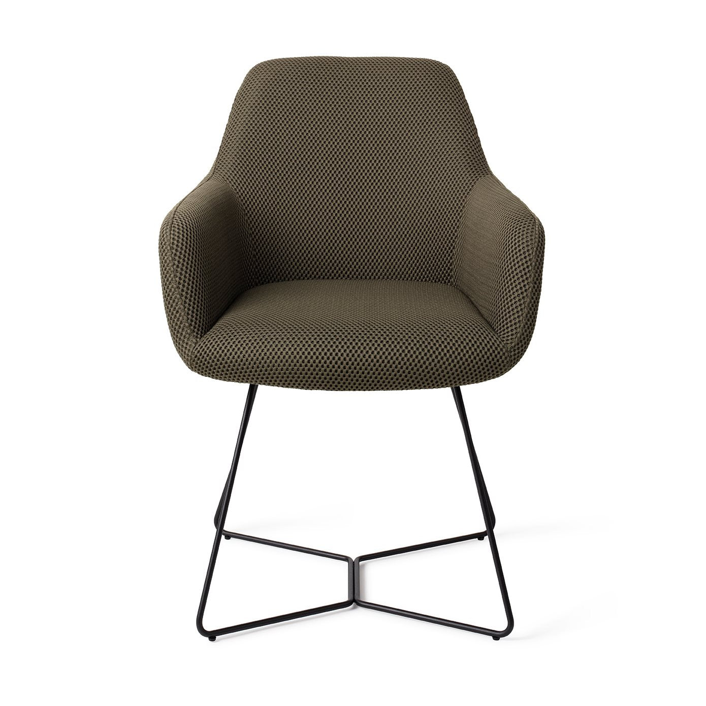 Hiroo Dining Chair Jungle Jewel Beehive Black