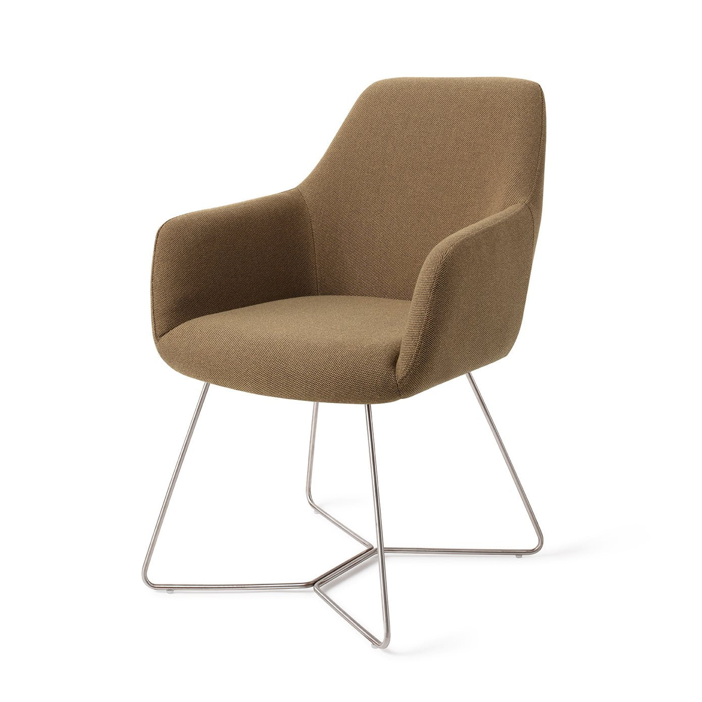 Hiroo Dining Chair Willow Beehive Steel