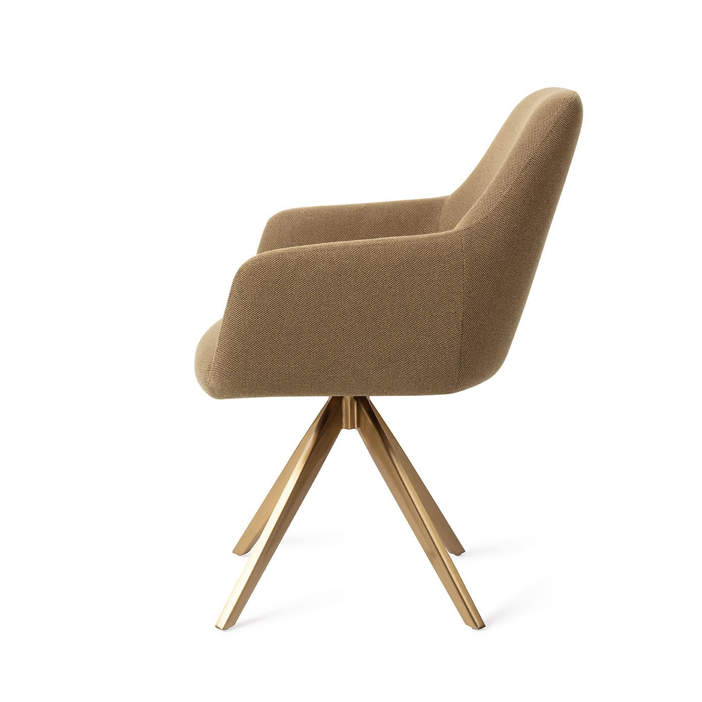 Hiroo Dining Chair Willow Turn Gold