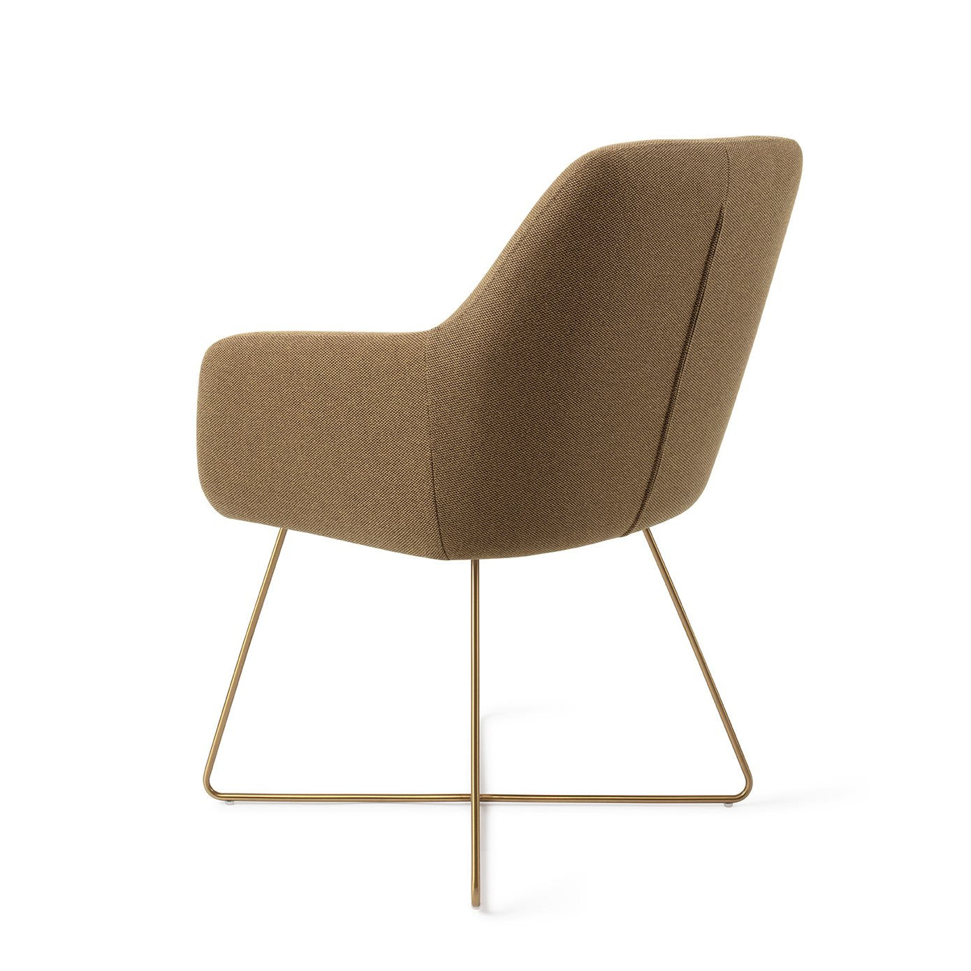 Hiroo Dining Chair Willow Cross Gold