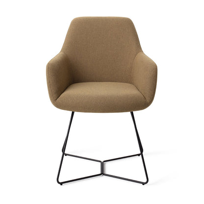 Hiroo Dining Chair Willow Beehive Black