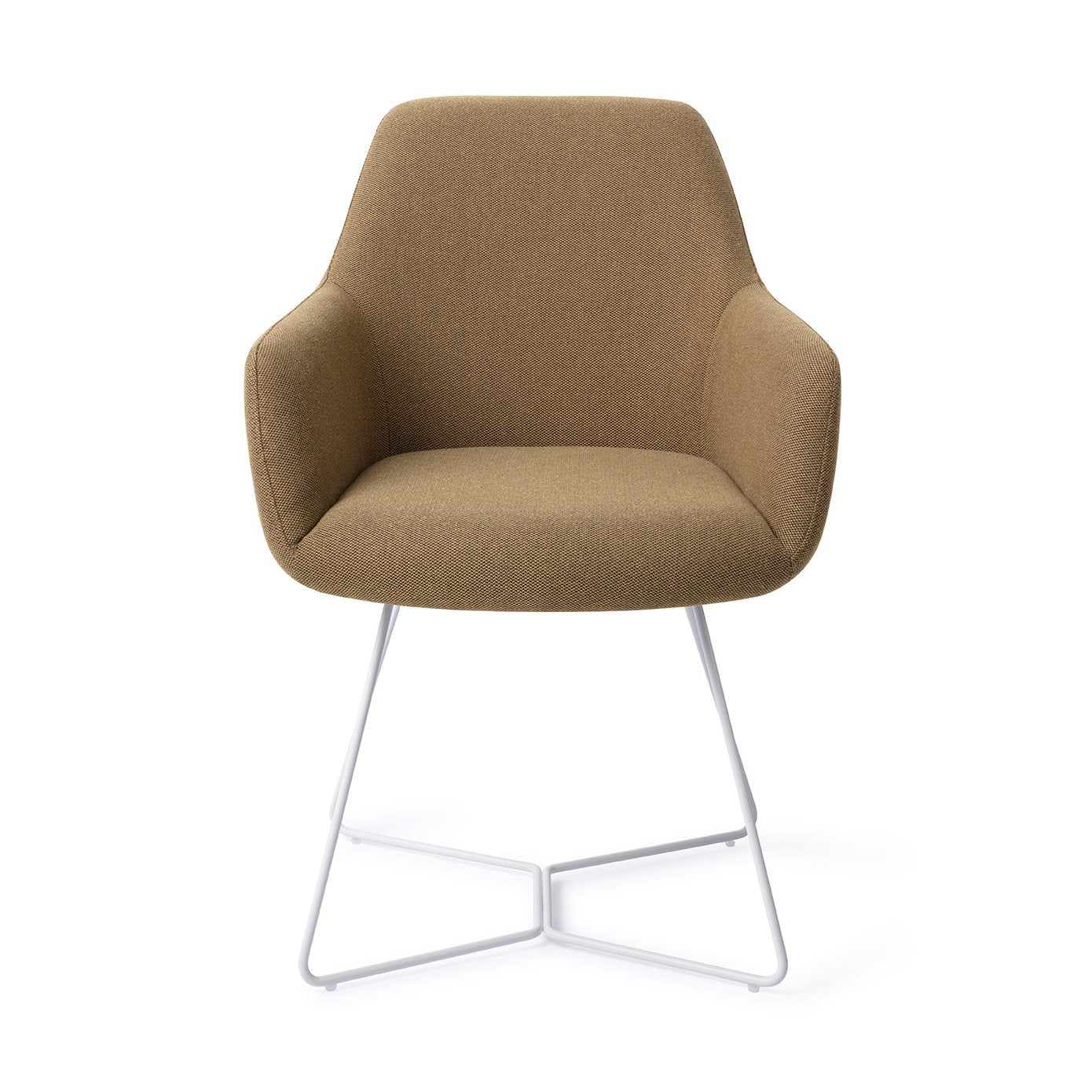 Hiroo Dining Chair Willow Beehive White