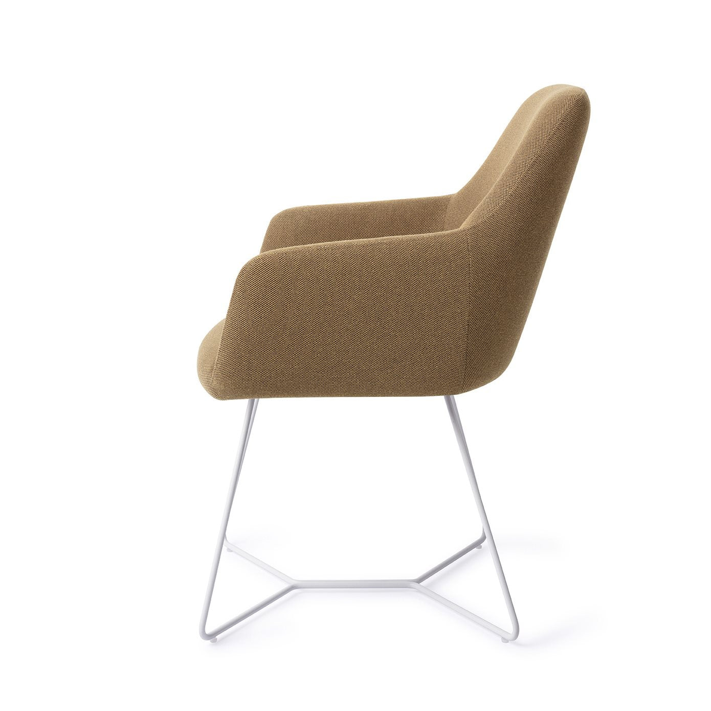 Hiroo Dining Chair Willow Beehive White