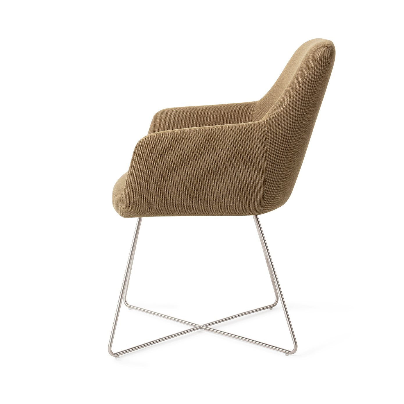 Hiroo Dining Chair Willow Cross Steel