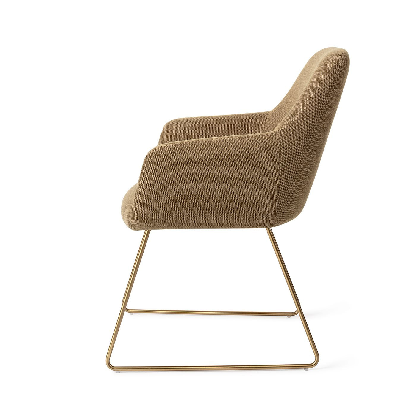 Hiroo Dining Chair Willow Slide Gold