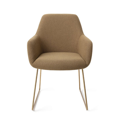 Hiroo Dining Chair Willow Slide Gold