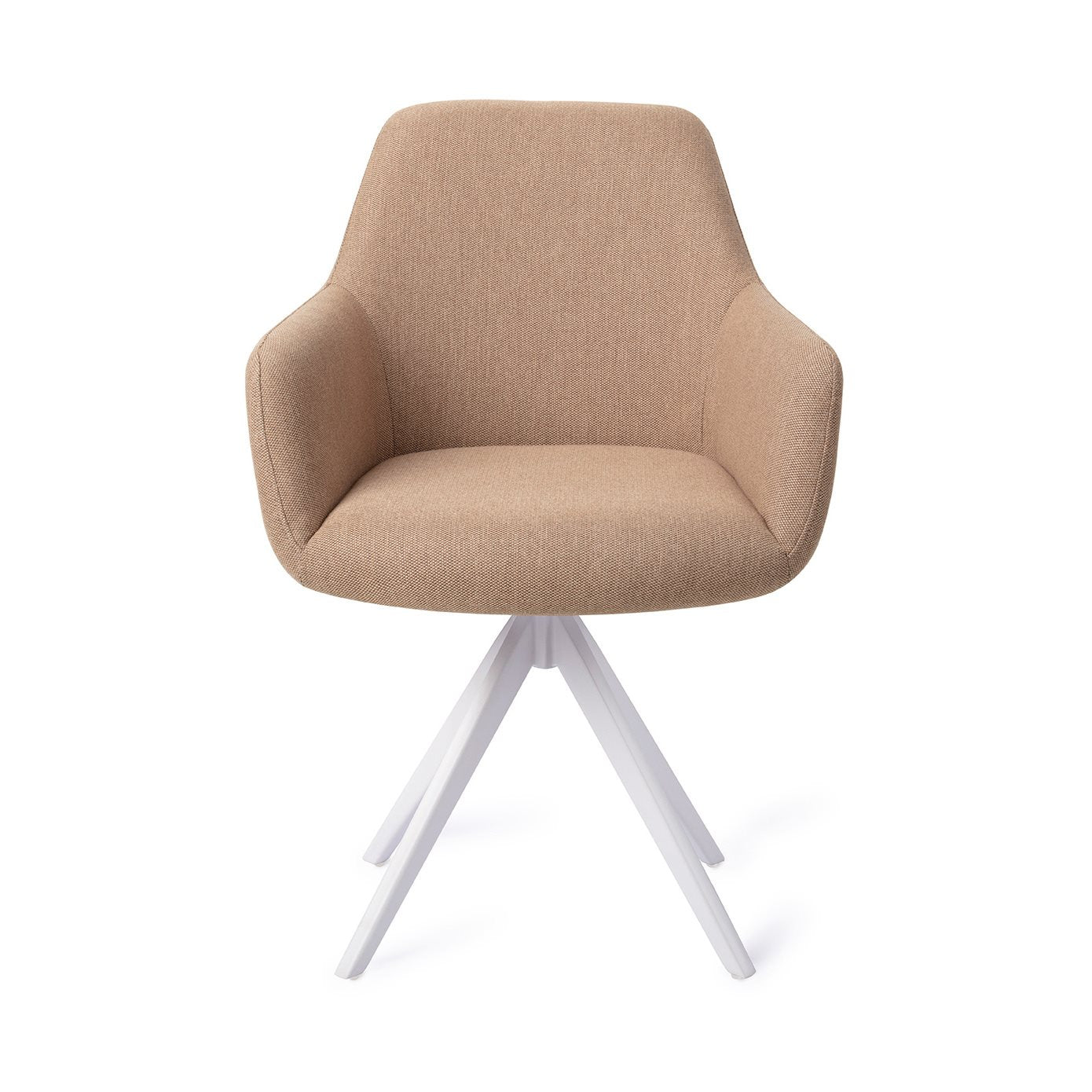 Hiroo Dining Chair Whisper Wheat Turn White