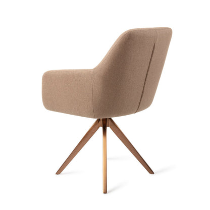 Hiroo Dining Chair Whisper Wheat Turn Rose