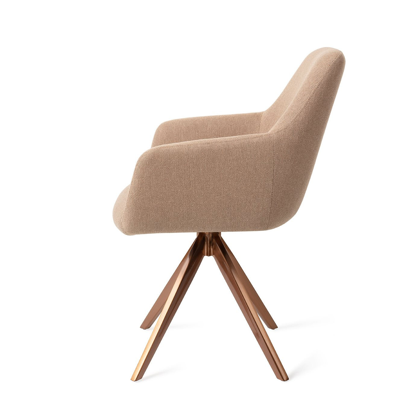 Hiroo Dining Chair Whisper Wheat Turn Rose